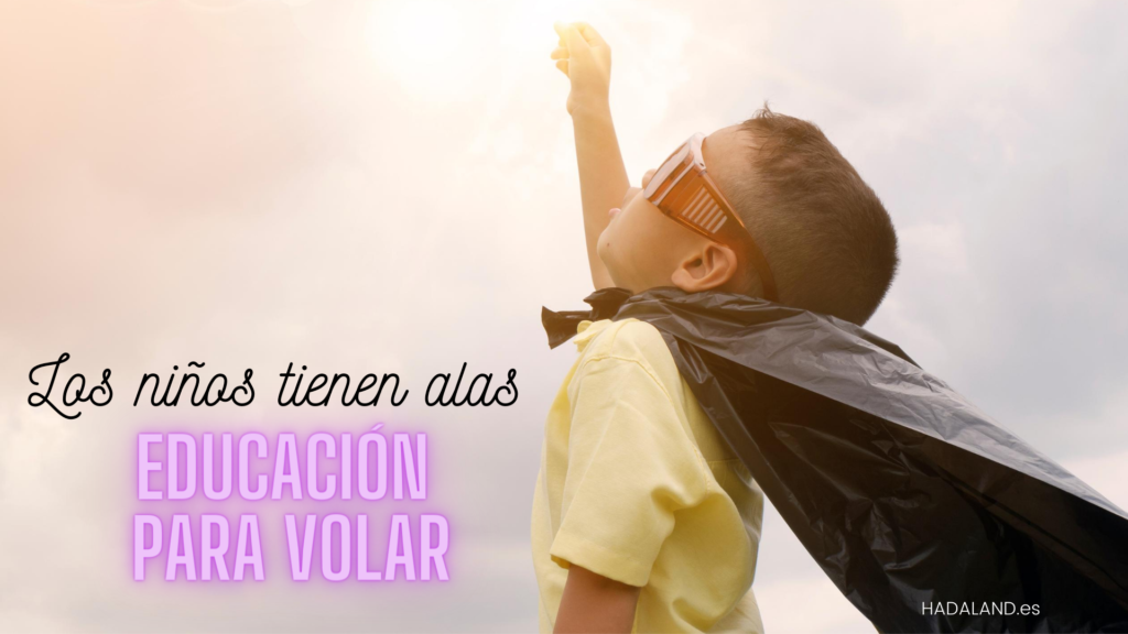 los niños tienen alas educacion para volar