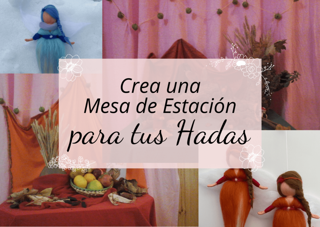 Mesa de estación para hadas